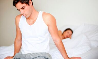 Spēcības trūkums ar prostatītu